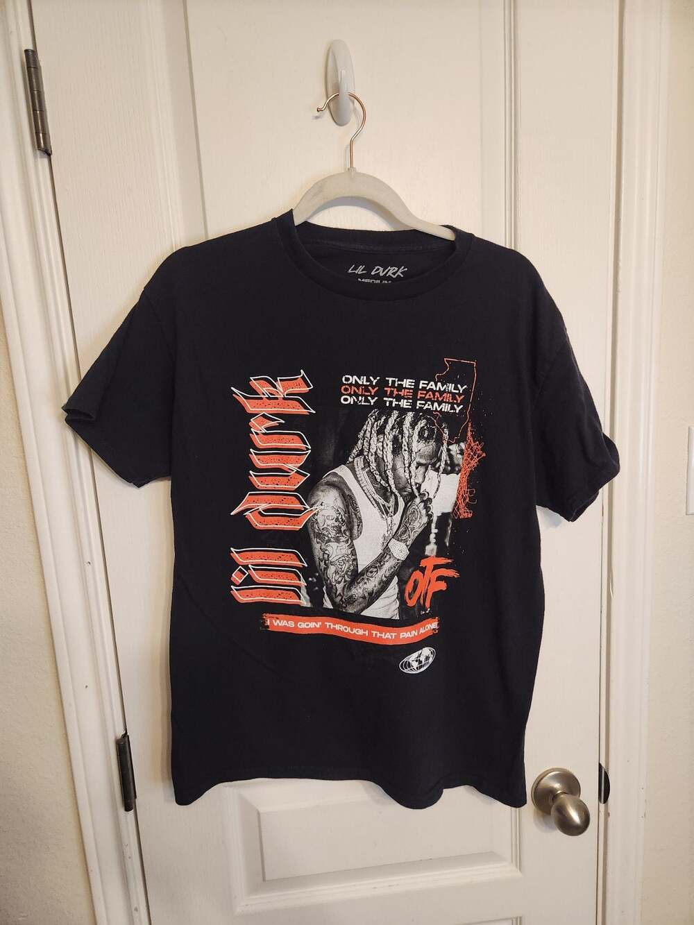 Lil Durk Only The Family 'I Was Goin' Through That Pain Alone' Graphic T